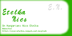 etelka nics business card